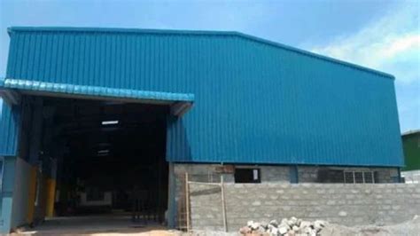 Panel Build Mild Steel Prefabricated Factory Shed At Rs Sq Ft In Howrah