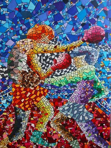 Cubism Sport Art Prints On Canvas For Sale Saatchi Art