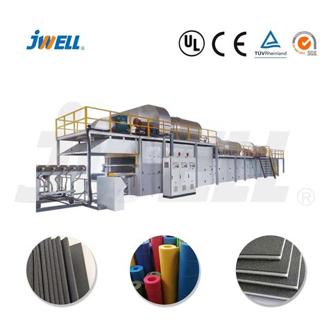 Jwell Ixpe Foaming Machine Xpe Heating Plastic Sheet Extrusion Foam