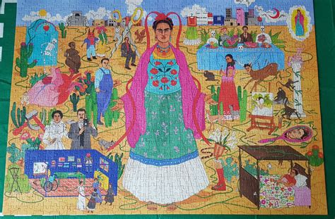 The World Of Frida Kahlo 1000 Pieces Laurence King Rjigsawpuzzles