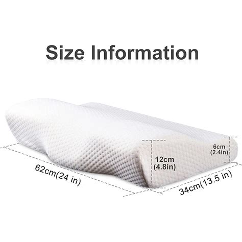 Memory Foam Kopfkissen Orthop Disch Nackenst Tzkissen Nackenkissen