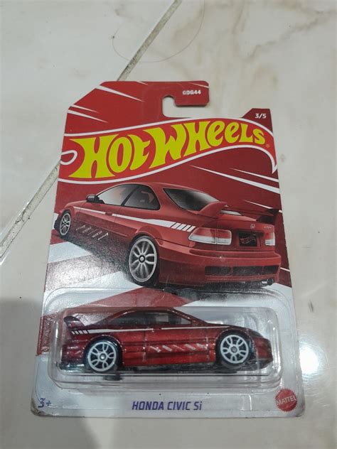 Hot Wheels Honda Civic Anniversary Series Honda Civic Si Toys Collectibles Mainan Di Carousell