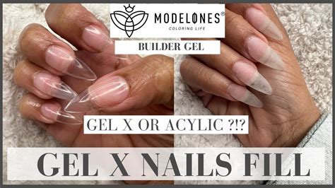 How To Make Gel X Nails Last 5 Weeks Gel X Fill Builder Gel Step By Step Youtube