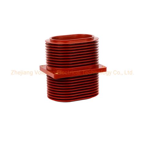 12kv Medium Voltage Epoxy Resin Insulated Wall Pipe Bushing Volcano