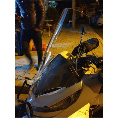 Motoros Honda Pcx Ön Cam 2018 2020 Modellere 83CM Şeffaf Fiyatı