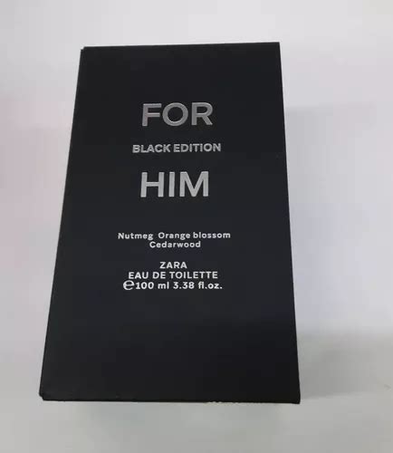 Perfume Zara For Him Black Edition X 100 Ml Original En Venta En