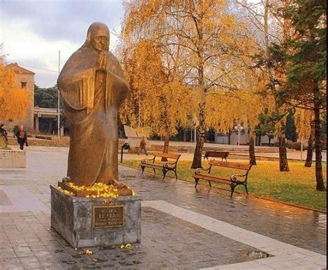 Mother Teresa Memorial House And Statue Skopje