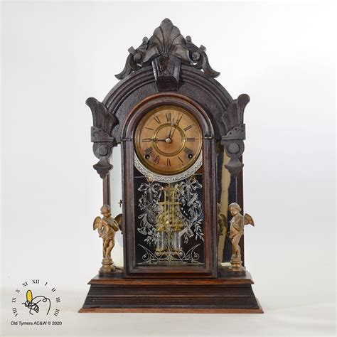 New Haven Jerome And Co Steeple Mantel Clock — Old Tymers Antique