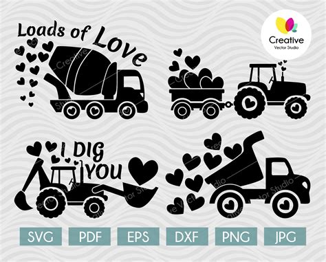 Digital Art Collectibles Valentine Decal Valentine Trailer Svg