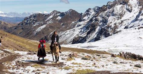 Ab Cusco T Giger Rainbow Mountain Wander Und Campingausflug