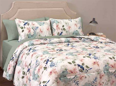 Ripley Plumon Ripley Home Percale Hoja Verde Super King