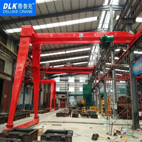 Construction Machine Bmh Type T Semi Single Girder Gantry Crane For