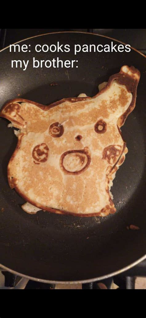 Made pancake art : r/quarantineactivities