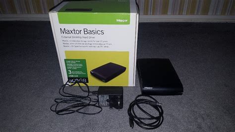 Maxtor Basics External Hard Drive 500GB | in Hockley, West Midlands ...