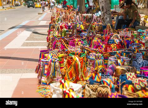 Bags Called Mochilas Used By Indigenous Wayuu In La Guajira In