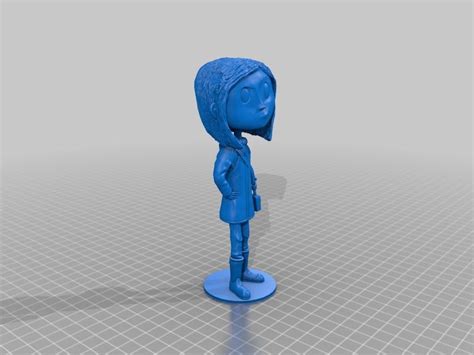 Archivo Stl Gratis Coraline Modelo Imprimible En D Para Descargarcults