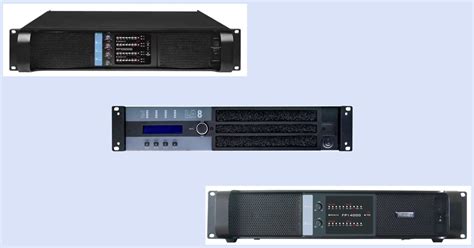 Fp Q High Power Ch Amplifier For Line Array System Monitor