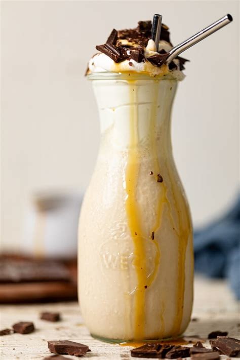 Dairy Free Salted Caramel Chunky Milkshake Orchids Sweet Tea