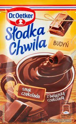 Dr Oetker S Odka Chwila Budy Smak Czekolada Z Belgijska Czekolad