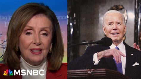 Speaker Emerita Pelosi It Was A Triumphant Evening For Biden Youtube