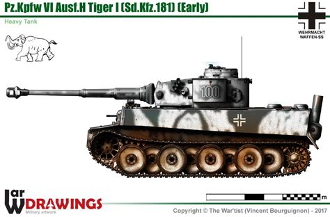 Pz Kpfw Vi Ausf H Tiger I Early Production Model