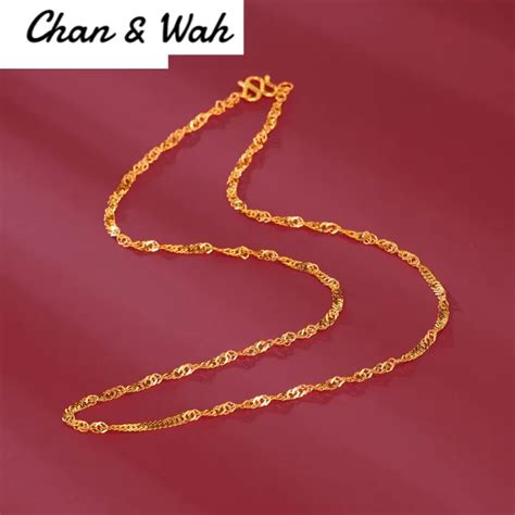 Chan Wah Malaysia Jewellery Gold Original Malaysia Saudi Gold Chain