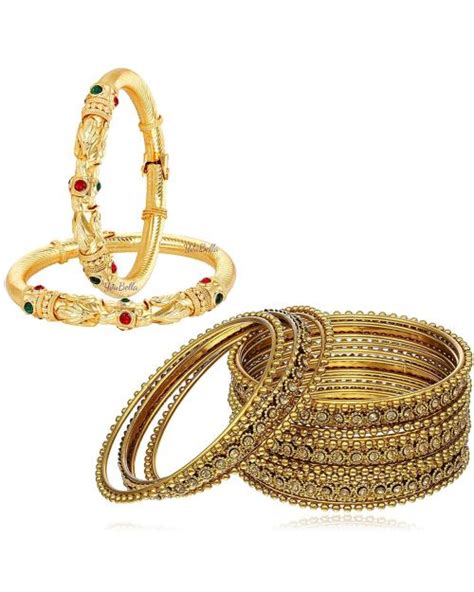 Buy Youbella Women S Stylish Combo Of Traditional Jewellery Gold Plated