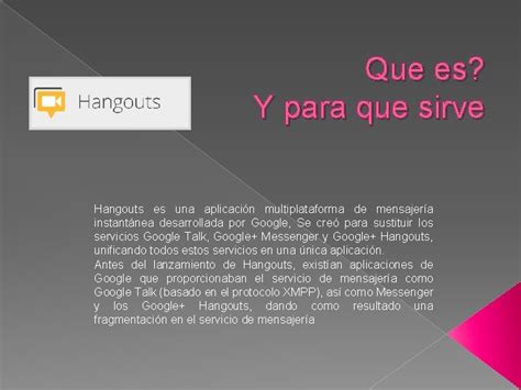 Hangouts Que Es Y Para Que Sirve Hangouts