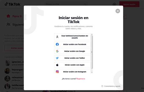 Cómo crear otra cuenta de Tik Tok Varias Opciones 2024