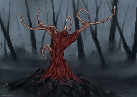 Creepy Tree By Mayka94 On Deviantart