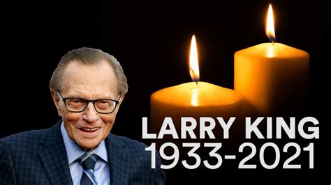 Broadcasting Legend Larry King Dies At 87 Youtube