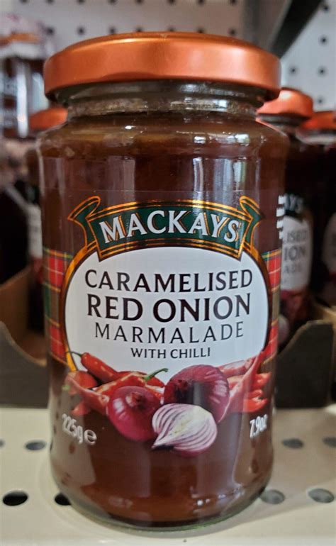 Caramelised Red Onion Marmalade With Chili Mackays Mcleans Specialty