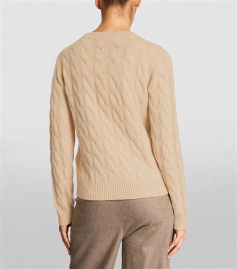 Max Mara Cashmere Cable Knit Sweater Harrods Hk