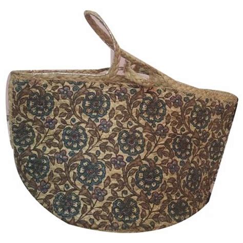 Open Brown Printed Jute Bag Size 12x14 Inch Capacity 2kg At Rs 230