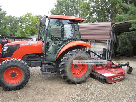 2007 Kubota M6040 4wd Tractor