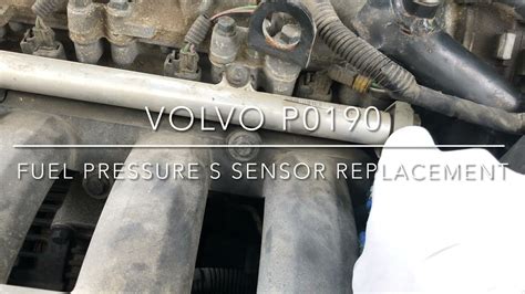 P Volvo Xc Fuel Pressure Sensor Replacement Youtube