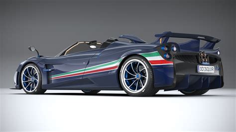 Pagani huayra tricolore 3D model - TurboSquid 1680965