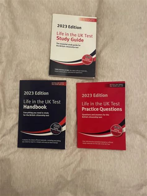 LIFE IN THE UK Test 2023 By Henry Dillon 3 Books Set Non Fiction