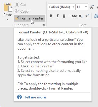 Use Format Painter In Word To Copy And Paste Formatting Onlinetechtips