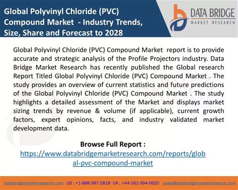 PPT Global Polyvinyl Chloride PVC Compound Market PowerPoint