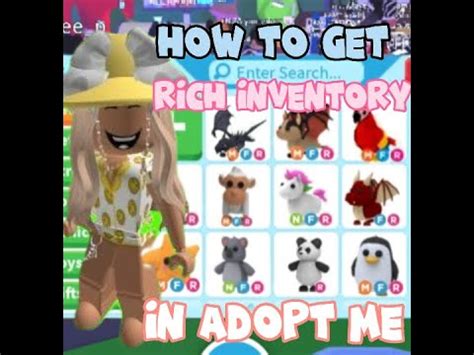 How To Get Rich Inventory In Adopt Me YouTube