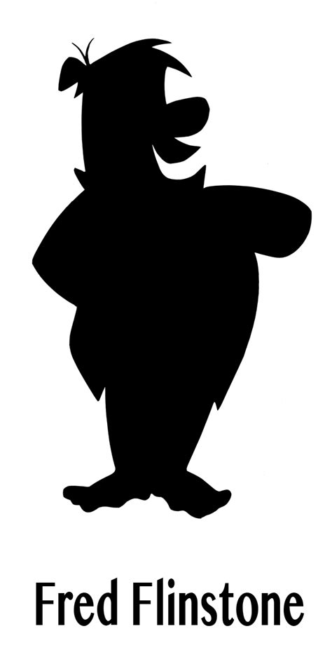 Fred Flintstone Silhouette Silhouette Artist Silhouette Art