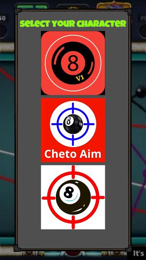 Скачать Cheto Aim For 8 Bal Pool Apk для Android