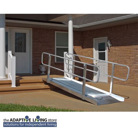 PVI Ontrac Aluminum Ramp with Handrails XPS336