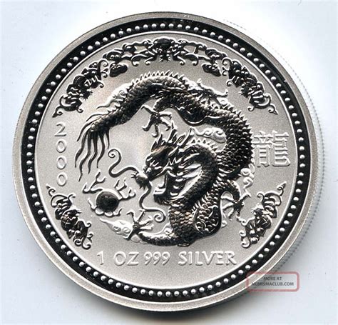 Australia Year Of The Dragon Oz Silver Lunar Series I