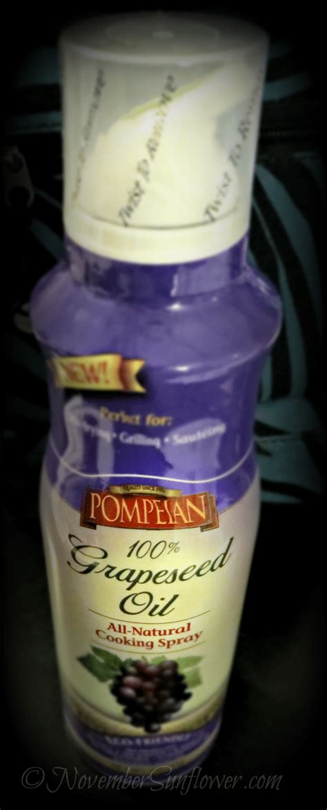 Baking with Pompeian Grapeseed Oil Cooking Spray