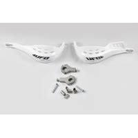 Motocross Handguards Jumpy White Ufo Plast United States World