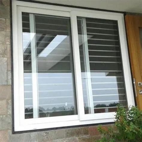 10mm 2 Track UPVC Grill Sliding Window At Rs 440 Sq Ft In Bengaluru