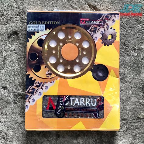 MUTARRU CHAIN SPROCKET SET For SUZUKI RAIDER 150 Lazada PH