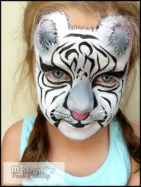 Maremi S Face And Body Painting Face Painting Tiger Malowanie Twarzy